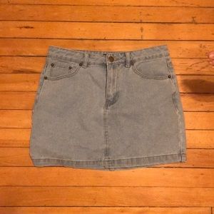 Jean skirt from forever 21